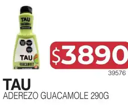 Masivos Tau aderezo guacamole oferta