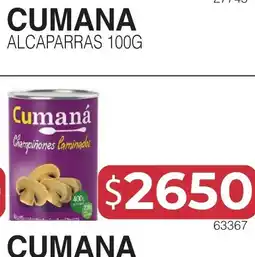 Masivos Cumana alcaparras oferta