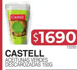 Masivos Castell aceitunas verdes descarozadas oferta