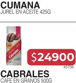 Masivos Cabrales cafe en granos oferta