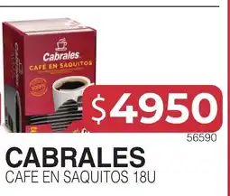 Masivos Cabrales cafe en saquitos oferta