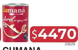 Masivos Cumaná jurel en agua y aceite oferta