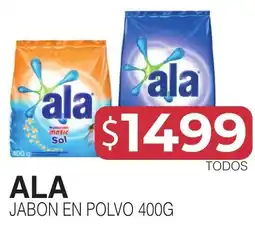 Masivos Ala jabon en polvo 400g oferta