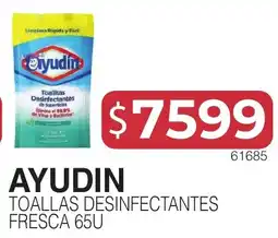 Masivos Ayudin toallas desinfectantes fresca oferta