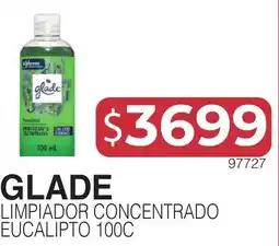 Masivos Glade limpiador concentrado eucalipto 100c oferta