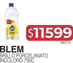 Masivos Blem brillo porcelanato incoloro 750c oferta