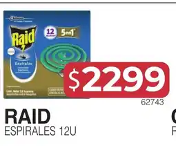 Masivos Raid espirales 12u oferta