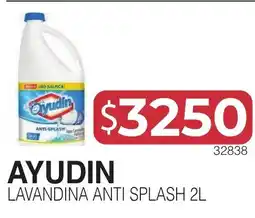 Masivos Ayudin lavandina anti splash 2l oferta