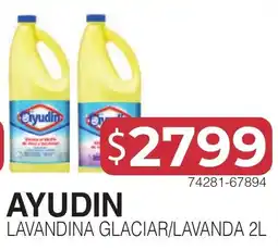 Masivos Ayudin lavandina glacial/lavanda oferta