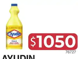 Masivos Ayudin agua lavandina comuna oferta