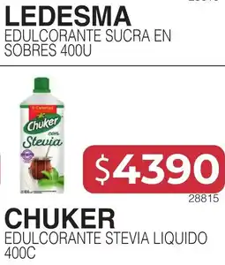 Masivos Chuker edulcorante stevia liquido oferta