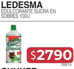 Masivos Chuker edulcorante sucra en sobres 100u oferta