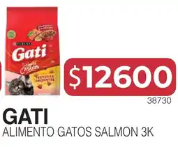 Masivos Gati alimento gatos salmon 3k oferta