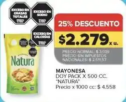 Carrefour Market Natura - doy pack x 500 cc oferta