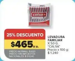 Carrefour Market Calsa - levadura familiar oferta