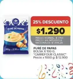 Carrefour Market Carrefour - puré de papas oferta