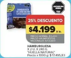 Carrefour Market Carrefour - hamburguesa oferta