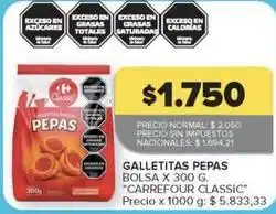 Carrefour Market Carrefour - galletitas pepas oferta