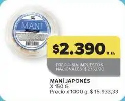 Carrefour Market Maní japonés oferta