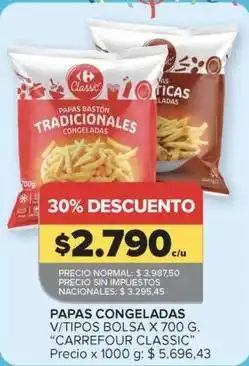 Carrefour Market Carrefour - papas congeladas oferta