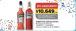 Carrefour Market Aperol - aperitivo con alcohol oferta