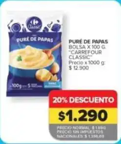 Carrefour Market Carrefour - puré de papas oferta