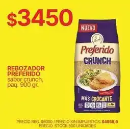 Supermercados Vea Preferido - rebozador sabor crunch oferta