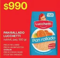 Supermercados Vea La familia - pan rallado oferta