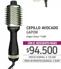 La Anonima GAPow cepillo avocado 3d oferta