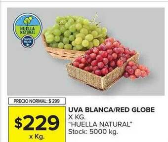 Carrefour Market Uva Blanca Red Globe oferta