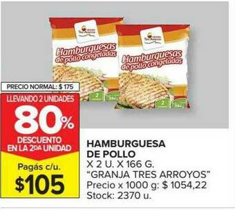 Carrefour Market Hamburguesa De Pollo oferta