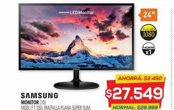 Casa del Audio Samsung Monitor oferta