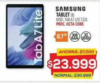 Casa del Audio Samsung Tablet oferta