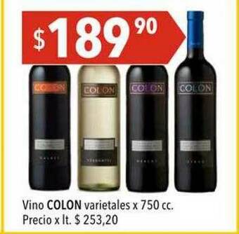Hergo Vino Colon oferta