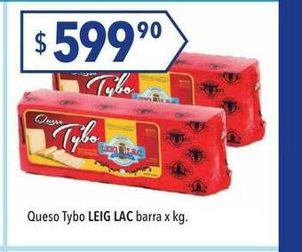 Hergo Queso Tybo Leig Lac Barra oferta
