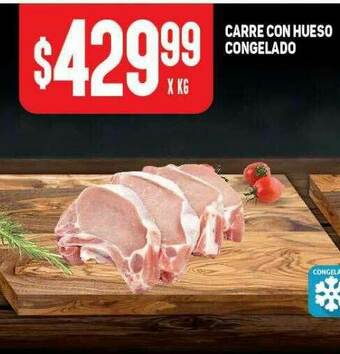 Makro Carre Con Hueso Congelado oferta