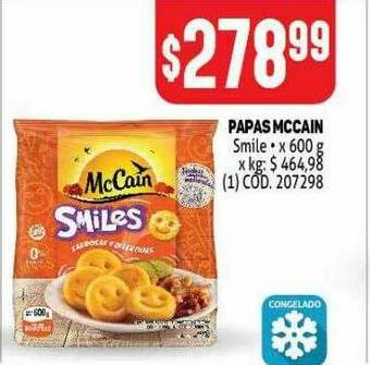 Makro Papas Mccain Smile oferta