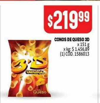 Makro Conos De Queso 3d oferta