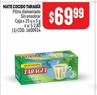 Makro Mate Cocido Taragüi oferta