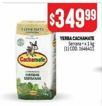 Makro Yerba Cachamate Serrana oferta