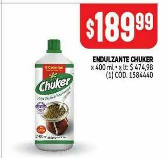 Makro Endulzante Chuker oferta