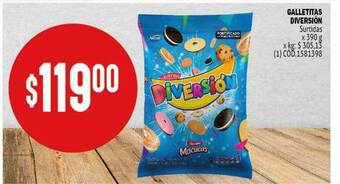 Makro Galletitas Diversión Surtidas oferta