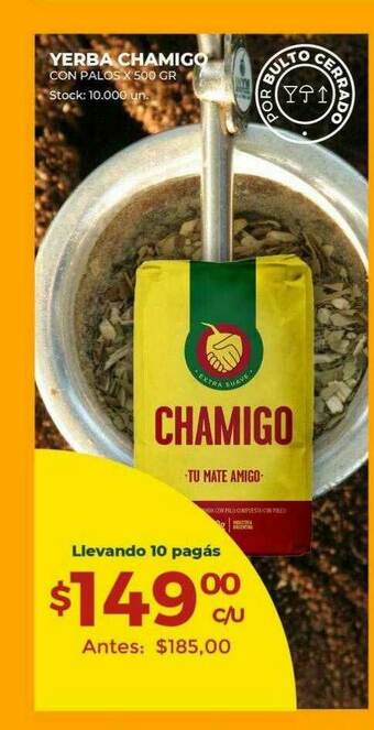 Super MAMI Yerba Chamigo oferta