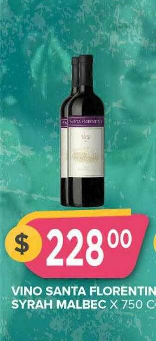 Supermercados Mayor Vino Santa Florentina Syrah Malbec oferta