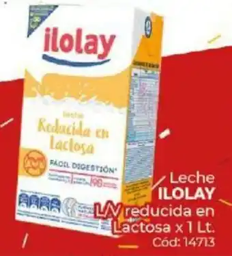 Diarco Leche Ilolay L/V Reducida En Lactosa x 1 Lt. oferta