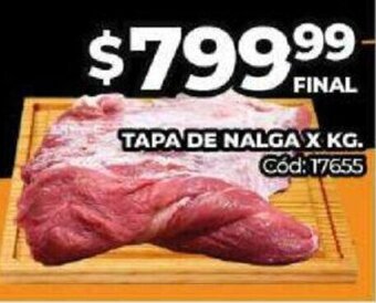 Diarco Tapa de Nalga x Kg. oferta