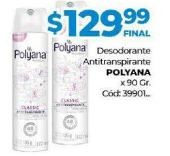Diarco Desodorante Antitranspirante Polyana x 90 Gr. oferta