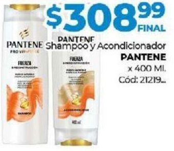Diarco Shampoo y Acondicionador Pantene x 400 ml. oferta