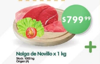 Supermercados Buenos Días Nalga de Novillo x 1kg oferta