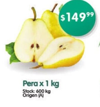 Supermercados Buenos Días Pera x 1kg oferta